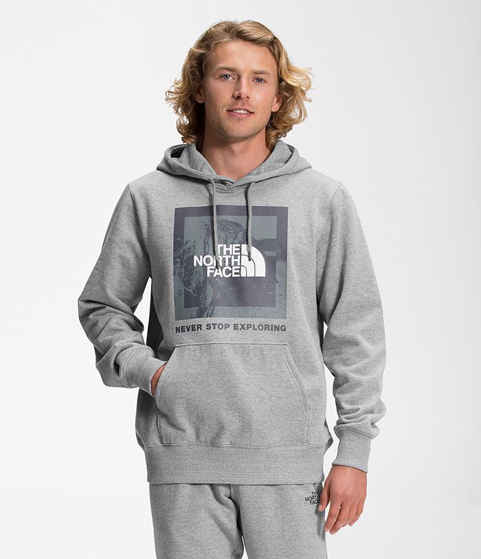 Sudadera Con Capucha The North Face Hombre Gris Recycled Climb Graphic 73865XIWE